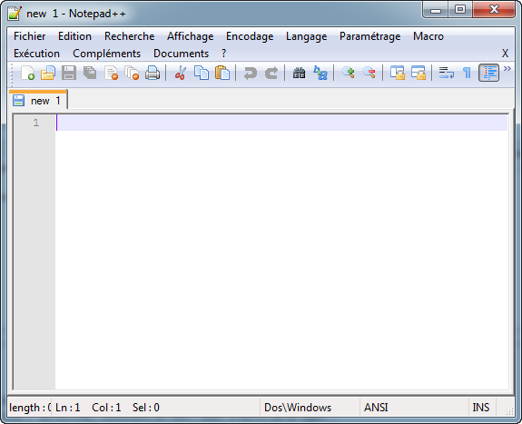 Notepad++ vide