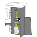 vue détaillée moteur cames bras